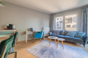 Chic Prague Living at Vista Serenity Apartment with Balcony